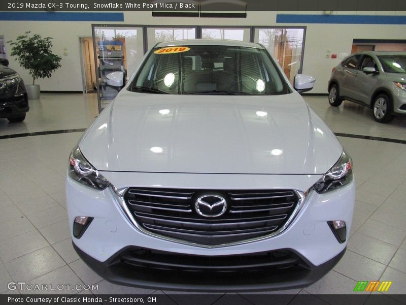 Snowflake White Pearl Mica / Black 2019 Mazda CX-3 Touring