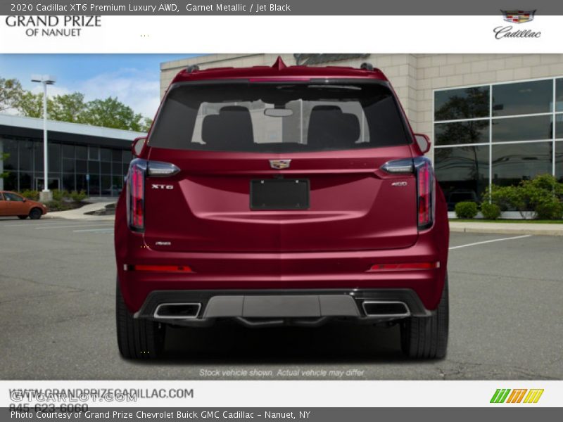 Garnet Metallic / Jet Black 2020 Cadillac XT6 Premium Luxury AWD
