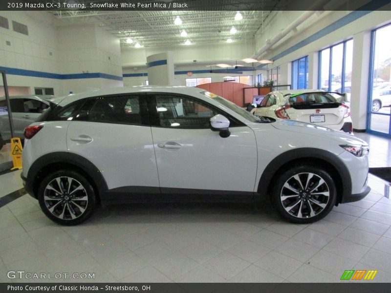 Snowflake White Pearl Mica / Black 2019 Mazda CX-3 Touring