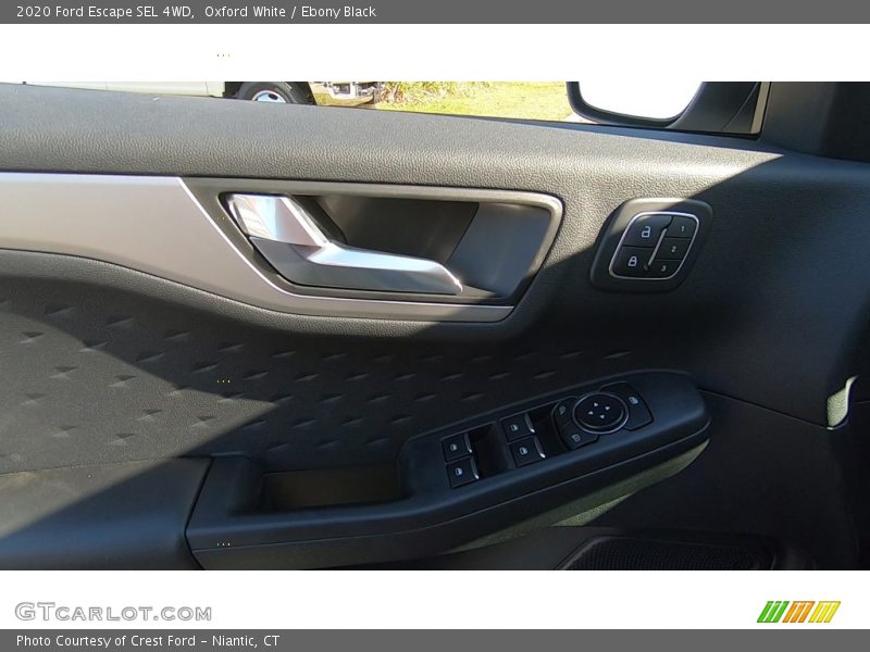 Oxford White / Ebony Black 2020 Ford Escape SEL 4WD