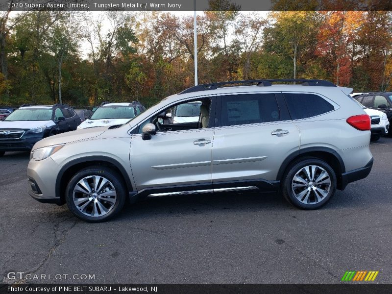 Tungsten Metallic / Warm Ivory 2020 Subaru Ascent Limited