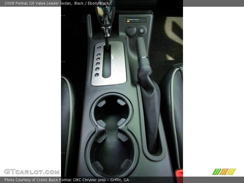 Black / Ebony Black 2008 Pontiac G6 Value Leader Sedan