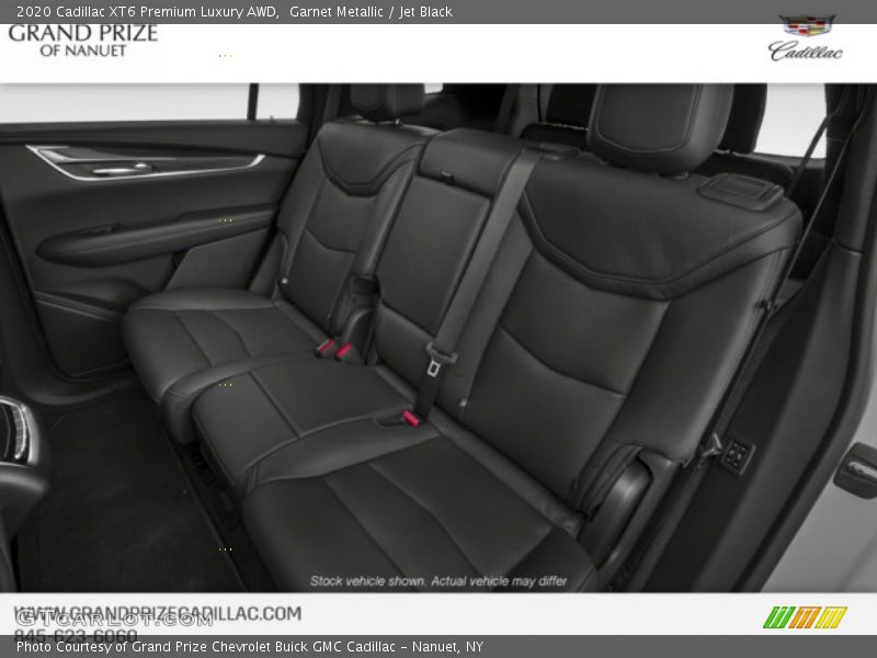 Garnet Metallic / Jet Black 2020 Cadillac XT6 Premium Luxury AWD