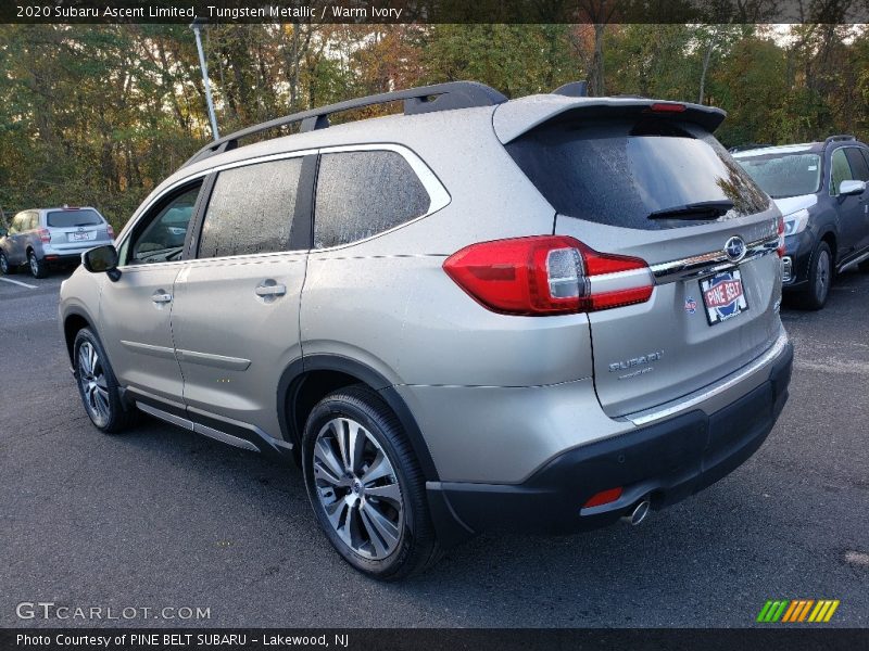 Tungsten Metallic / Warm Ivory 2020 Subaru Ascent Limited