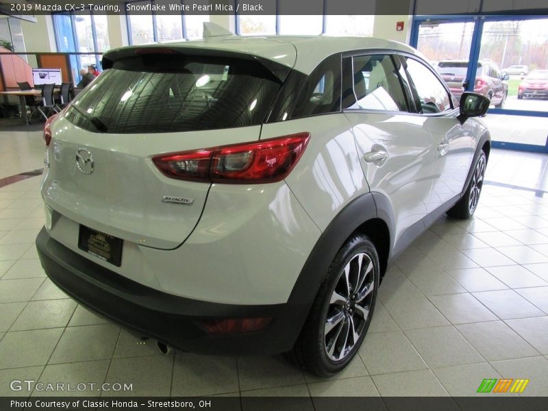 Snowflake White Pearl Mica / Black 2019 Mazda CX-3 Touring