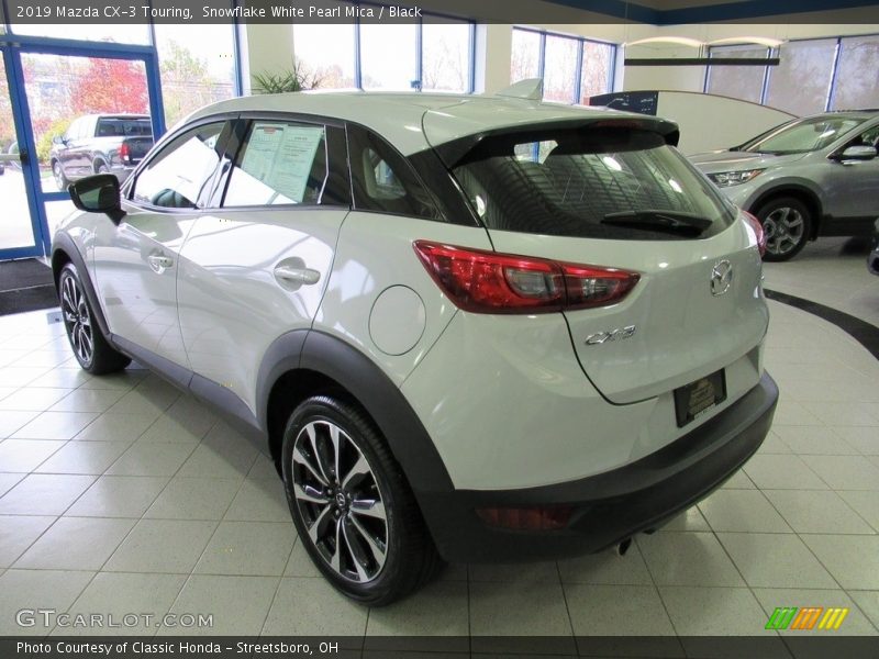 Snowflake White Pearl Mica / Black 2019 Mazda CX-3 Touring