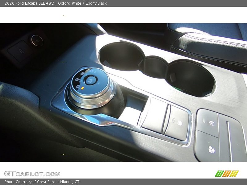 Oxford White / Ebony Black 2020 Ford Escape SEL 4WD