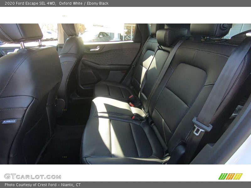 Oxford White / Ebony Black 2020 Ford Escape SEL 4WD