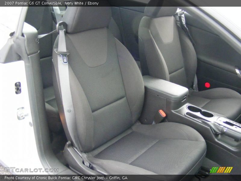 Ivory White / Ebony 2007 Pontiac G6 GT Convertible
