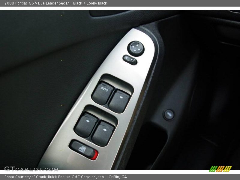 Black / Ebony Black 2008 Pontiac G6 Value Leader Sedan