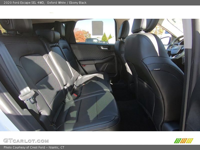 Oxford White / Ebony Black 2020 Ford Escape SEL 4WD