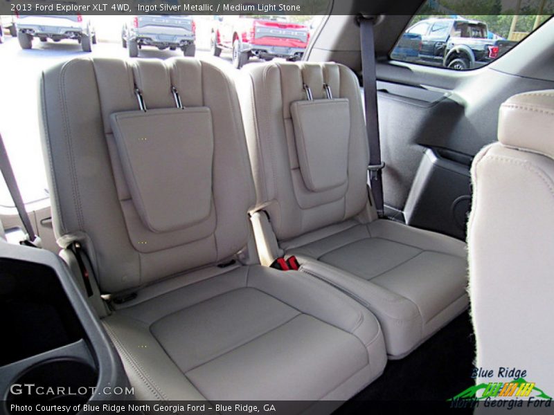 Ingot Silver Metallic / Medium Light Stone 2013 Ford Explorer XLT 4WD