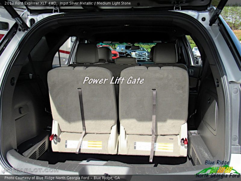Ingot Silver Metallic / Medium Light Stone 2013 Ford Explorer XLT 4WD