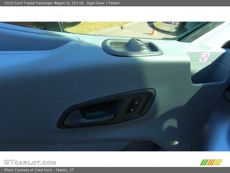 Ingot Silver / Pewter 2019 Ford Transit Passenger Wagon XL 150 LR