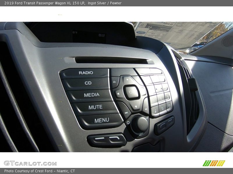 Ingot Silver / Pewter 2019 Ford Transit Passenger Wagon XL 150 LR