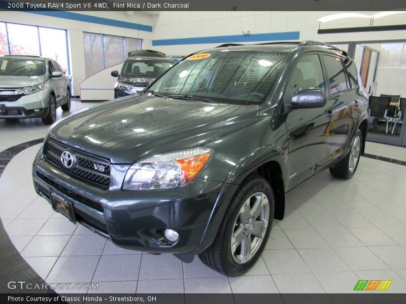 Flint Mica / Dark Charcoal 2008 Toyota RAV4 Sport V6 4WD