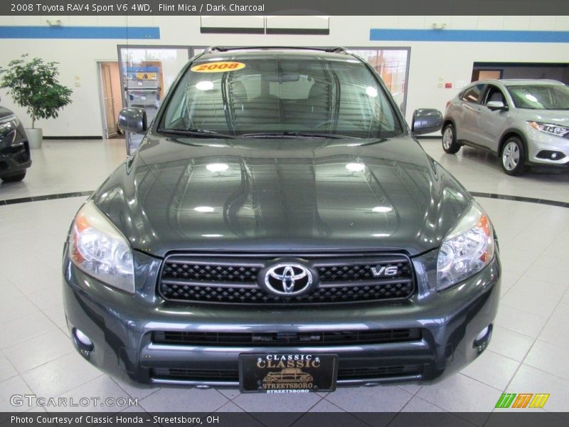 Flint Mica / Dark Charcoal 2008 Toyota RAV4 Sport V6 4WD