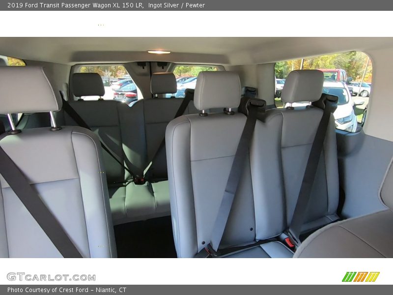 Ingot Silver / Pewter 2019 Ford Transit Passenger Wagon XL 150 LR