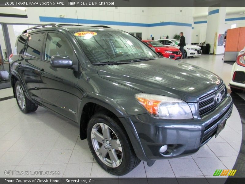 Flint Mica / Dark Charcoal 2008 Toyota RAV4 Sport V6 4WD