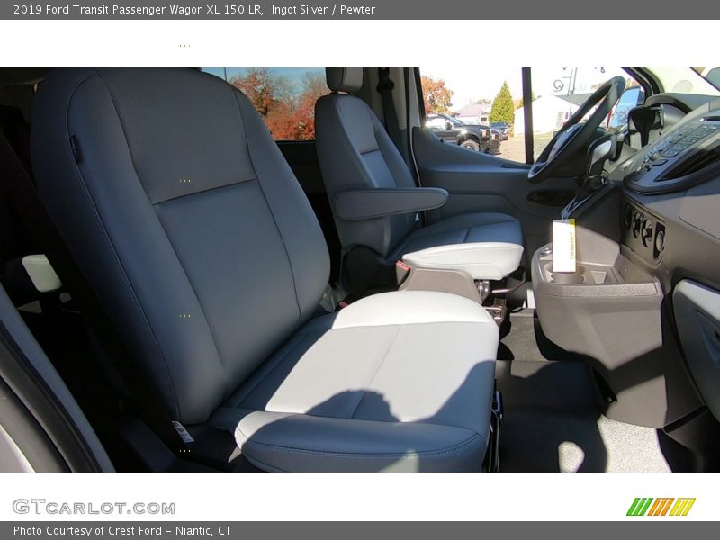 Ingot Silver / Pewter 2019 Ford Transit Passenger Wagon XL 150 LR