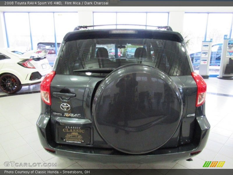 Flint Mica / Dark Charcoal 2008 Toyota RAV4 Sport V6 4WD