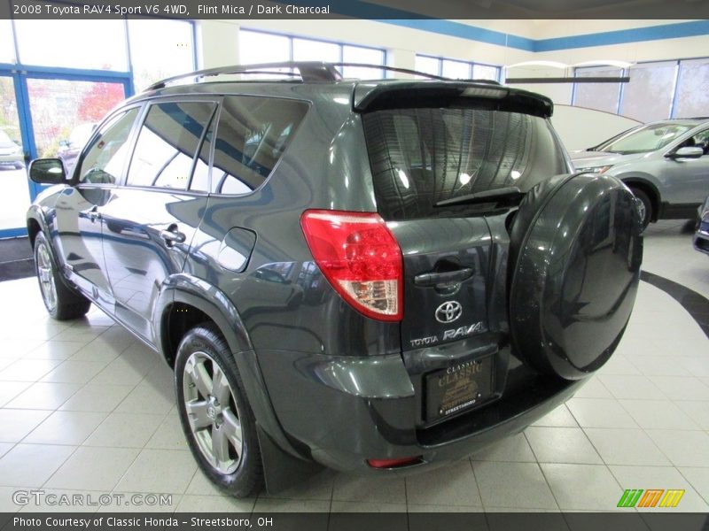 Flint Mica / Dark Charcoal 2008 Toyota RAV4 Sport V6 4WD