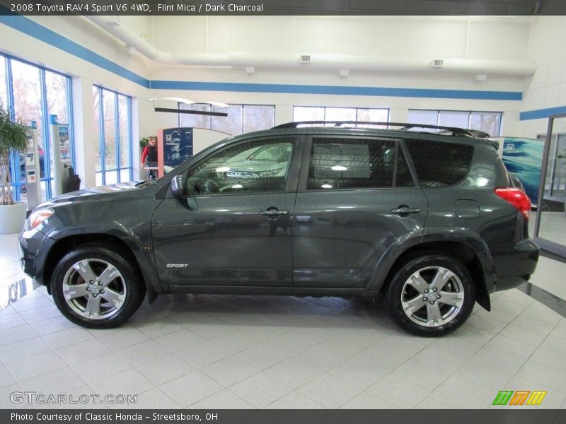 Flint Mica / Dark Charcoal 2008 Toyota RAV4 Sport V6 4WD