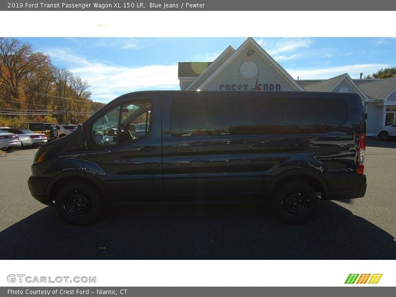 Blue Jeans / Pewter 2019 Ford Transit Passenger Wagon XL 150 LR