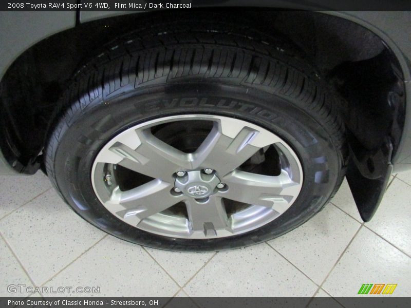 Flint Mica / Dark Charcoal 2008 Toyota RAV4 Sport V6 4WD