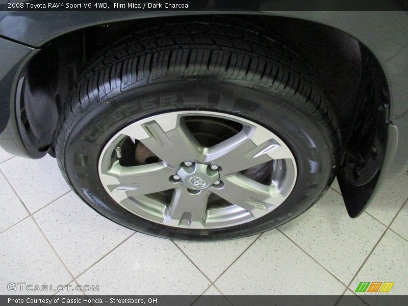 Flint Mica / Dark Charcoal 2008 Toyota RAV4 Sport V6 4WD