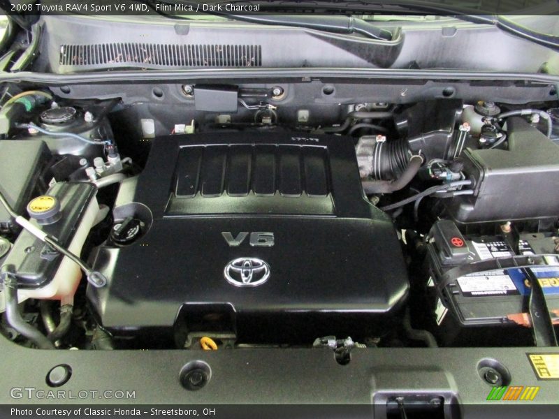 Flint Mica / Dark Charcoal 2008 Toyota RAV4 Sport V6 4WD