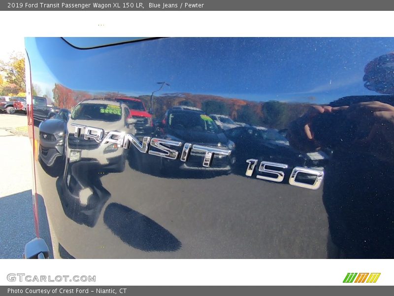 Blue Jeans / Pewter 2019 Ford Transit Passenger Wagon XL 150 LR