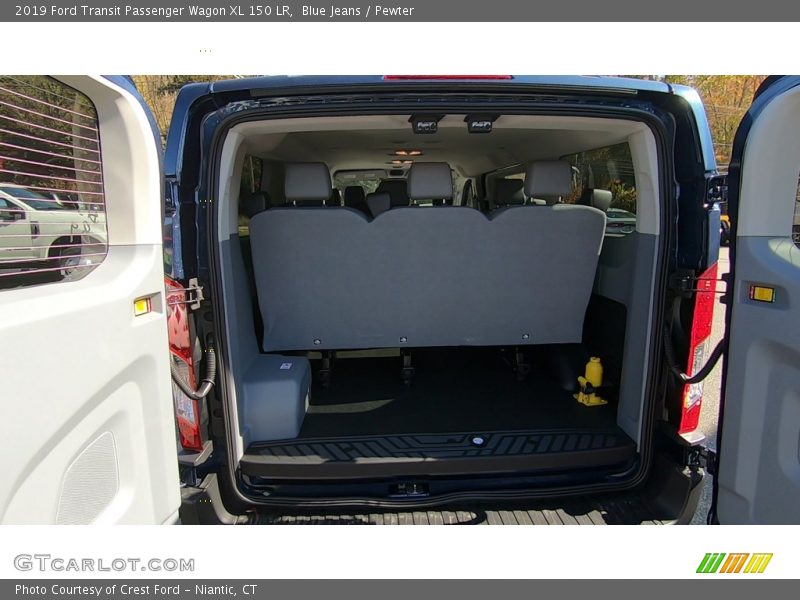 Blue Jeans / Pewter 2019 Ford Transit Passenger Wagon XL 150 LR