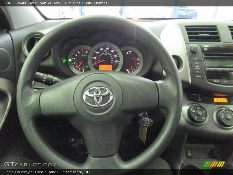 Flint Mica / Dark Charcoal 2008 Toyota RAV4 Sport V6 4WD