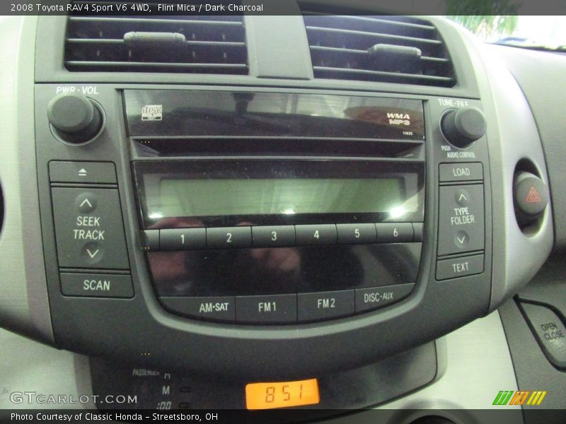 Flint Mica / Dark Charcoal 2008 Toyota RAV4 Sport V6 4WD