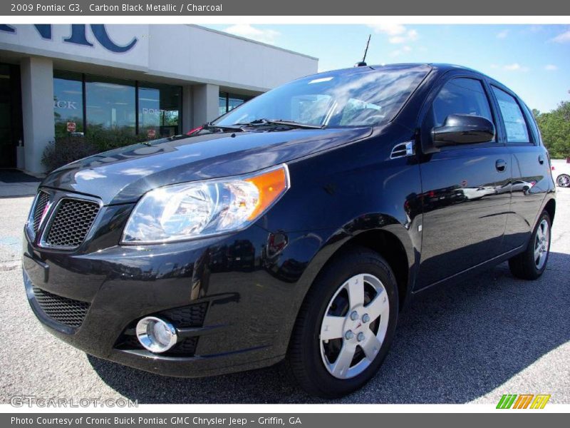 Carbon Black Metallic / Charcoal 2009 Pontiac G3