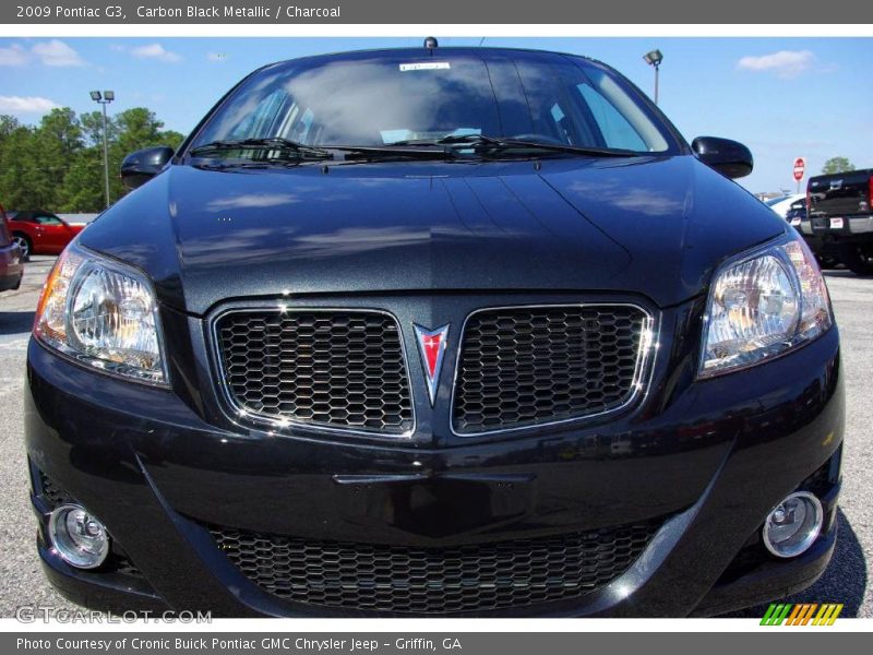 Carbon Black Metallic / Charcoal 2009 Pontiac G3