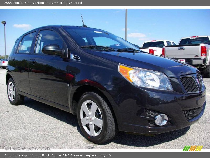 Carbon Black Metallic / Charcoal 2009 Pontiac G3