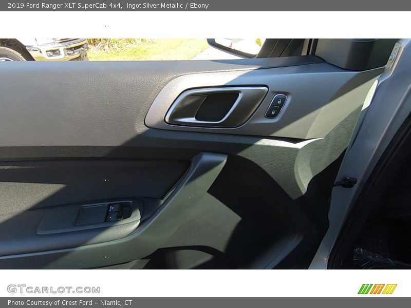 Ingot Silver Metallic / Ebony 2019 Ford Ranger XLT SuperCab 4x4