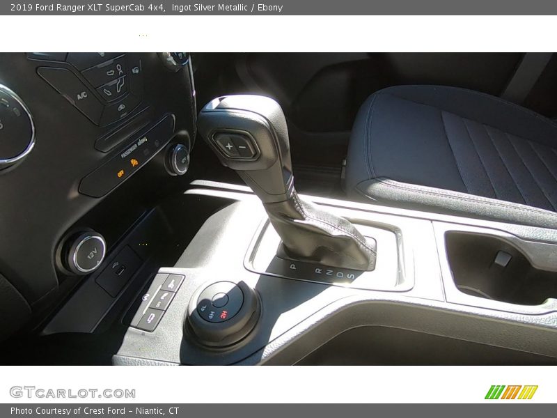 Ingot Silver Metallic / Ebony 2019 Ford Ranger XLT SuperCab 4x4