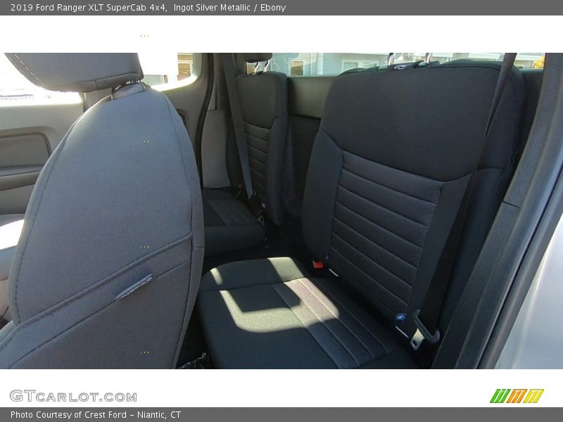Ingot Silver Metallic / Ebony 2019 Ford Ranger XLT SuperCab 4x4