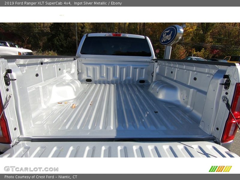 Ingot Silver Metallic / Ebony 2019 Ford Ranger XLT SuperCab 4x4
