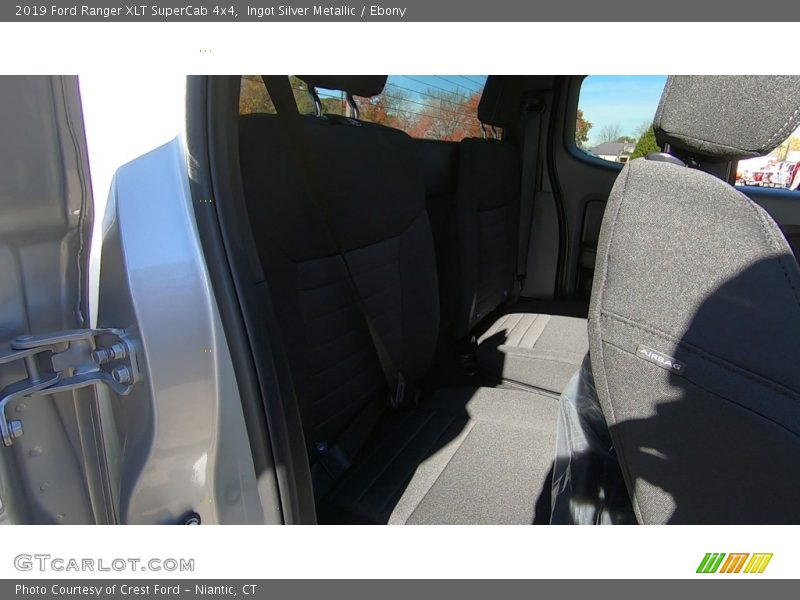 Ingot Silver Metallic / Ebony 2019 Ford Ranger XLT SuperCab 4x4