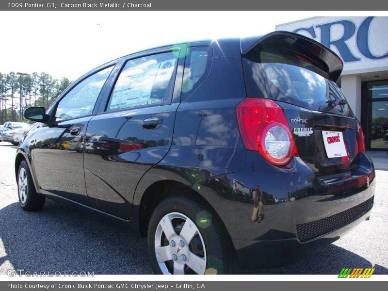 Carbon Black Metallic / Charcoal 2009 Pontiac G3