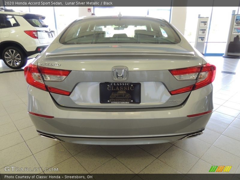 Lunar Silver Metallic / Black 2020 Honda Accord Sport Sedan