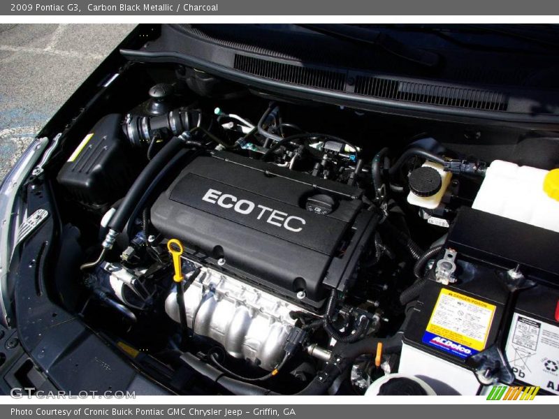 Carbon Black Metallic / Charcoal 2009 Pontiac G3