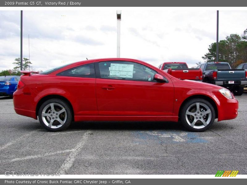 Victory Red / Ebony 2009 Pontiac G5 GT