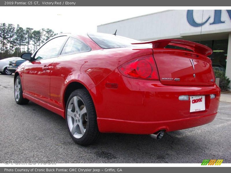 Victory Red / Ebony 2009 Pontiac G5 GT