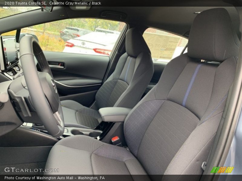 Celestite Gray Metallic / Black 2020 Toyota Corolla SE