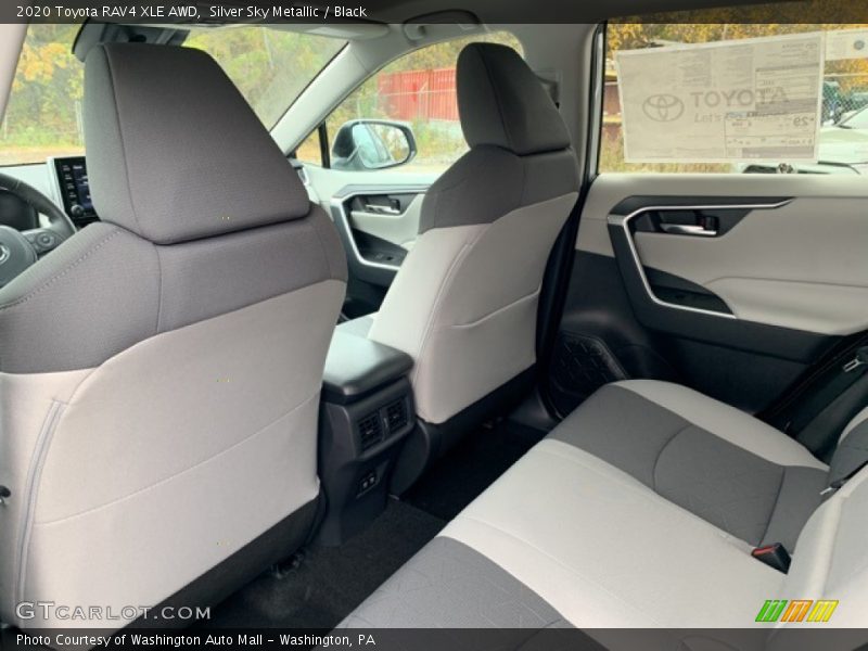 Rear Seat of 2020 RAV4 XLE AWD